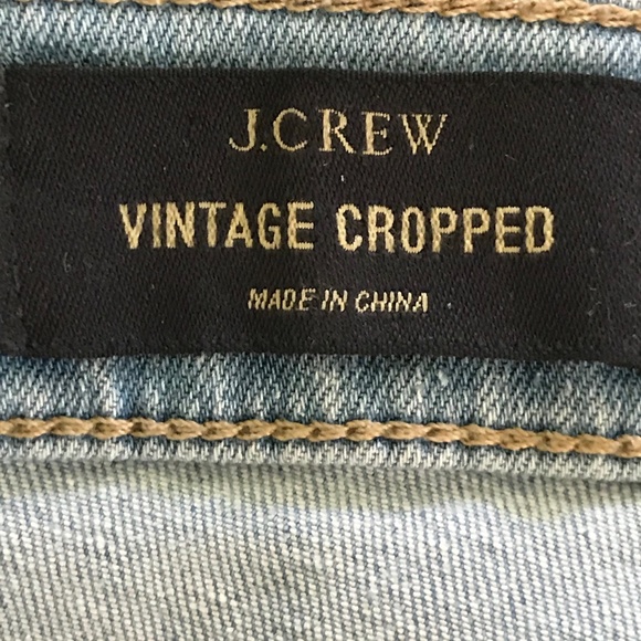 Soft, high-waisted vintage cropped, stretch jeans - Picture 6 of 7